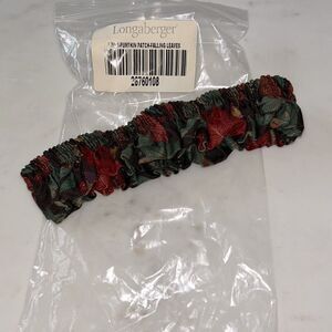 Longaberger liner pumpkin patch falling leaves NEW